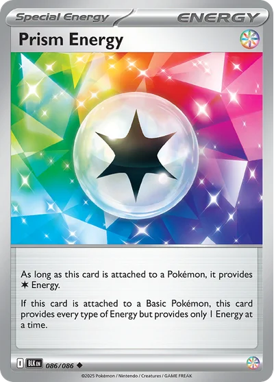 Prism Energy 86 Black Bolt Pokemon Card